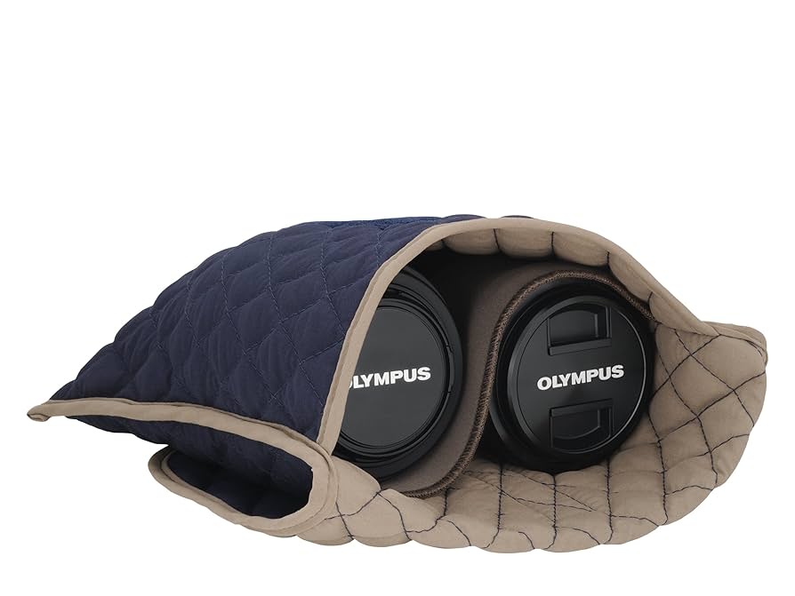 OLYMPUS - 未使用！  OLYMPUS  プロストラップ + キルティングケース 新品)OLYMPUS (オリンパス) キルティングケース CS-43（商品ID